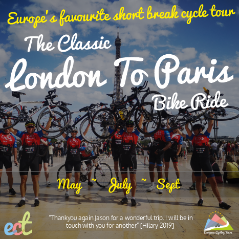 Bike tour: London to Paris Bike Ride